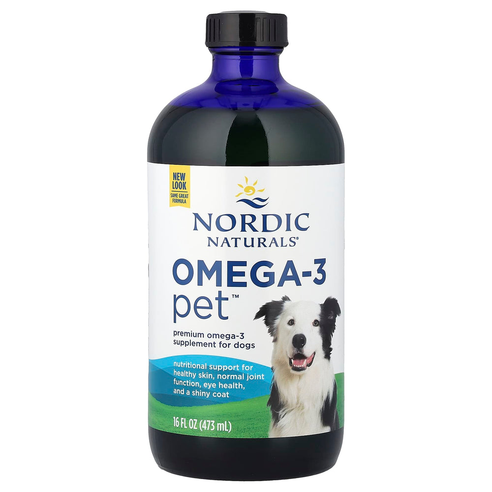 Omega-3 Pet användning för djur illustration