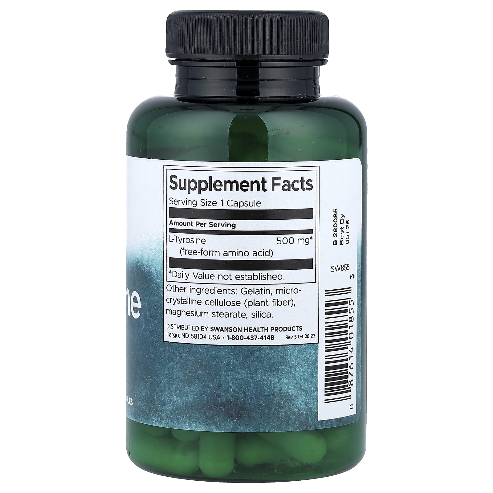 Swanson - L-Tyrosine - 100 Caps