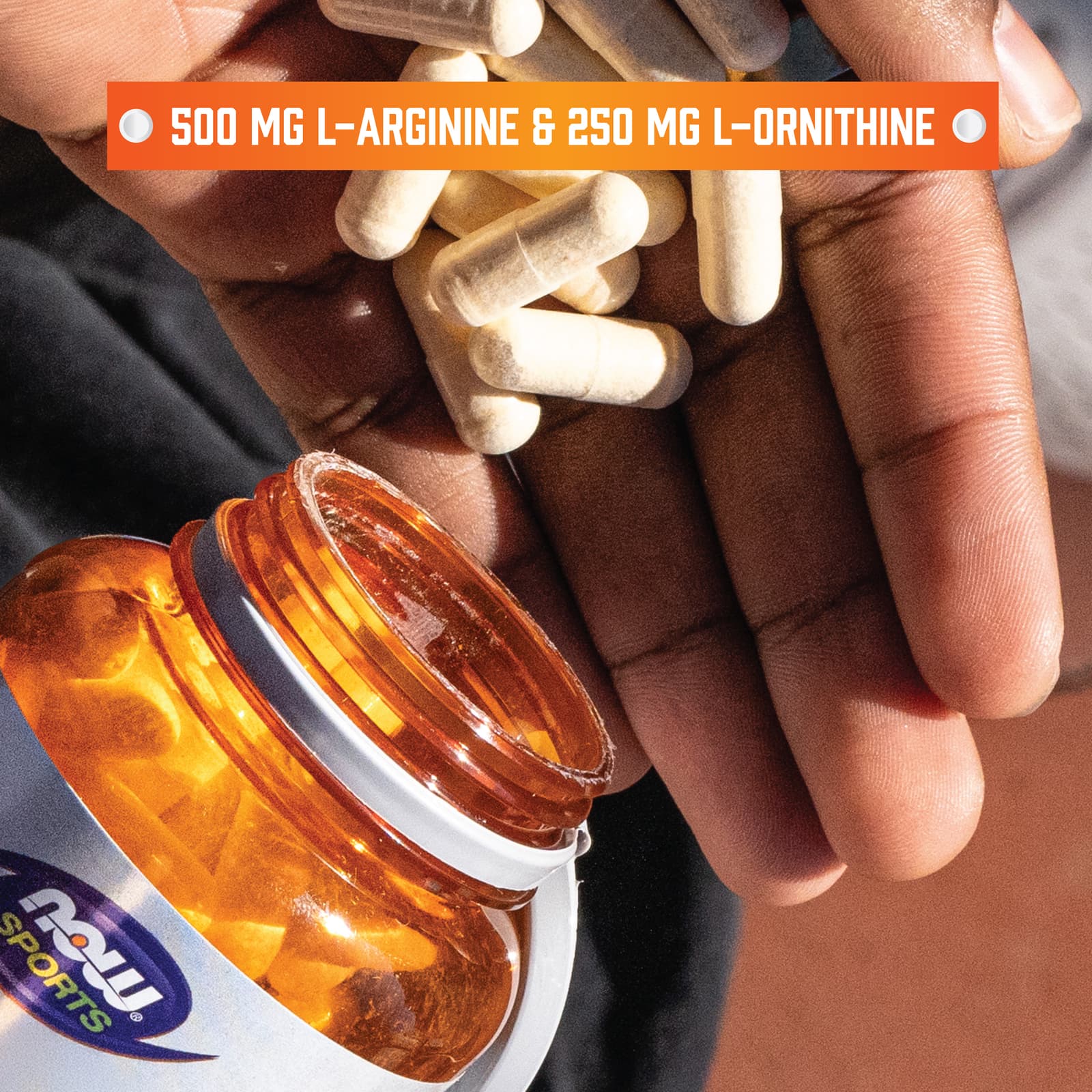 Now Foods - Arginin & Ornitin