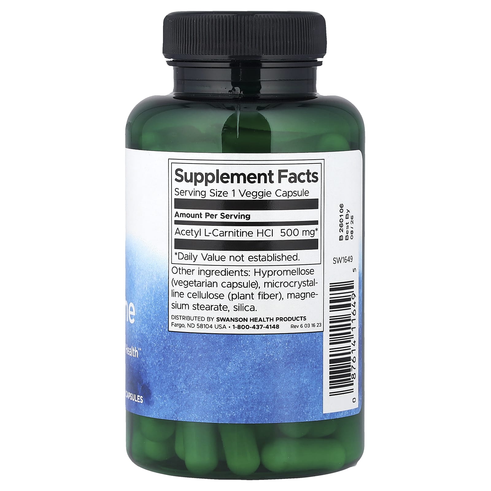 Swanson - Acetyl L-Carnitine