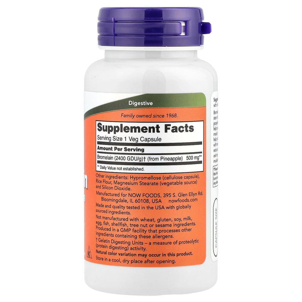 Bromelain – 500mg dosering instruktion