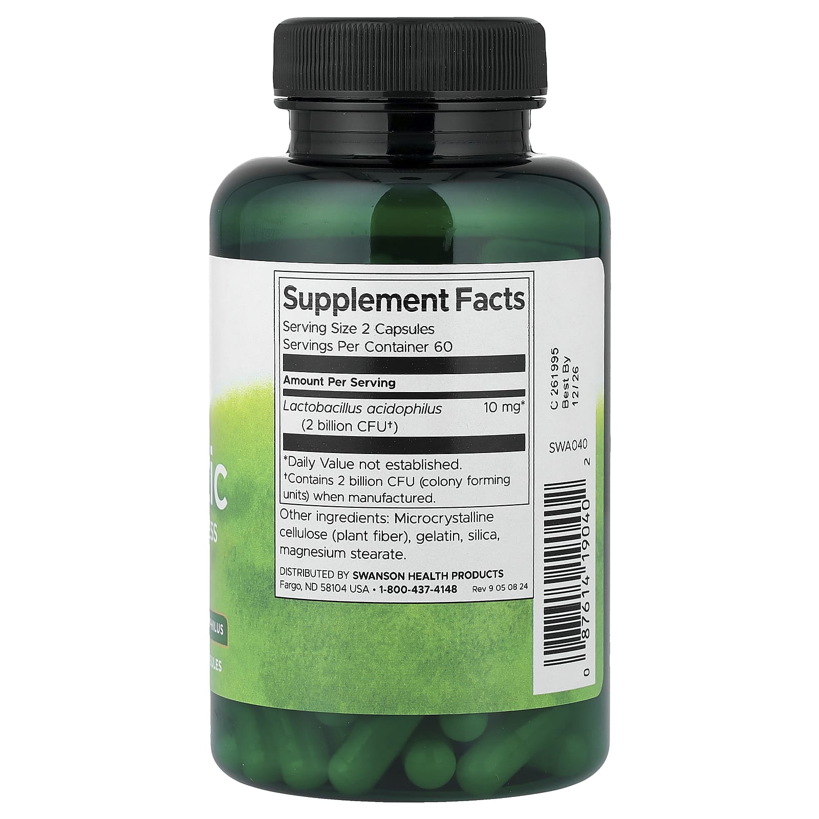 Swanson - Probiotika - 120 Kapsler