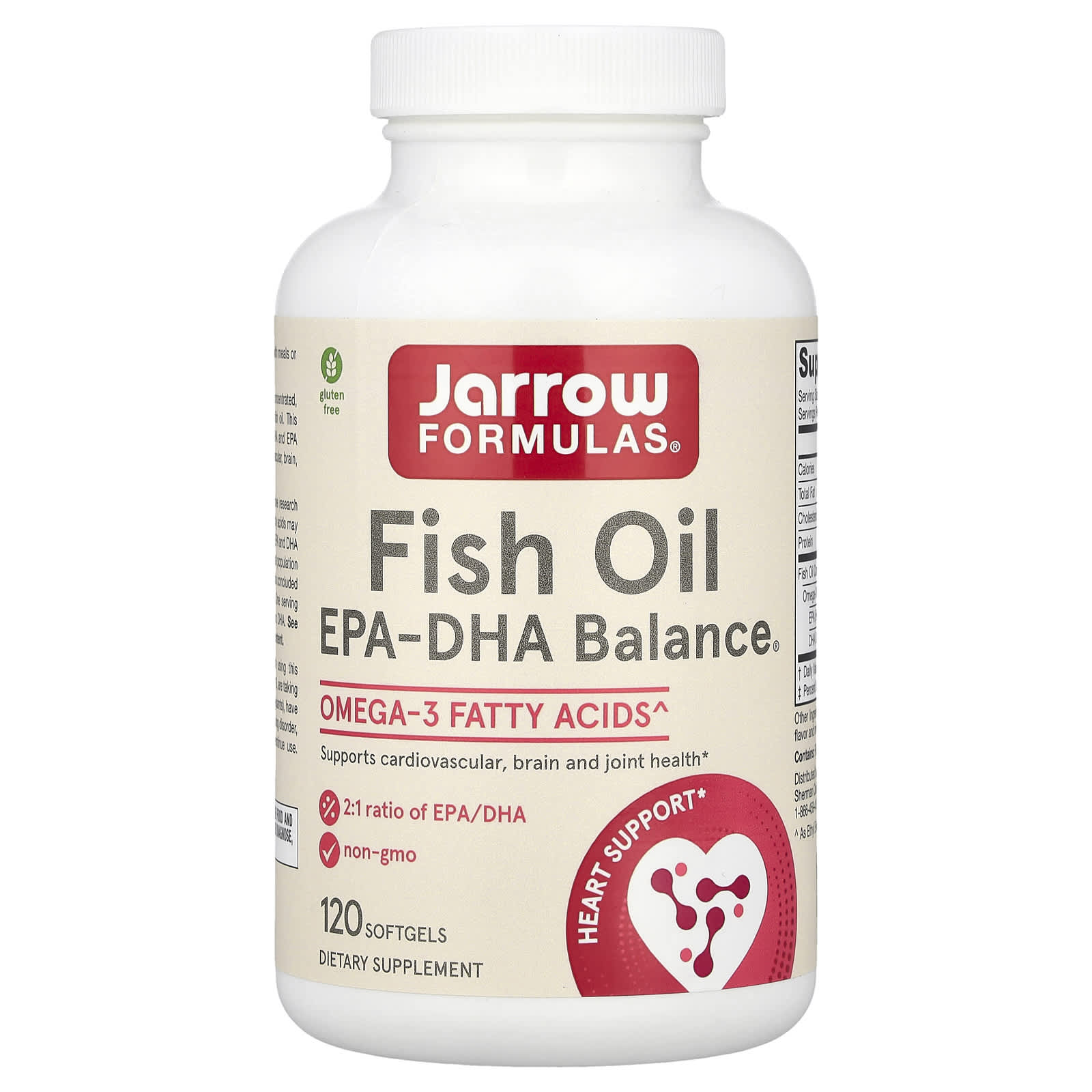 EPA-DHA Balance ingredienser & etikett