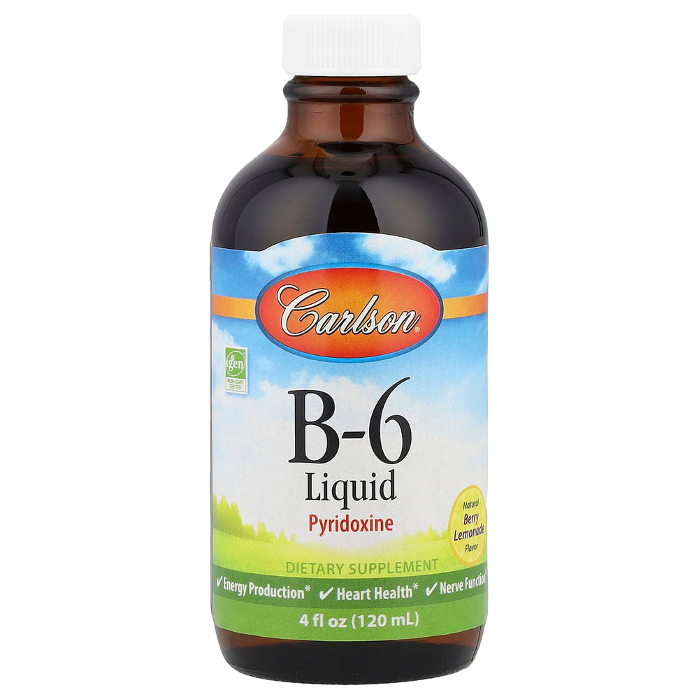 Vitamin B-6 Liquid baksida näringsfakta