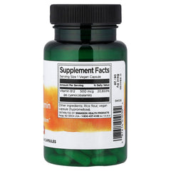 Swanson - Vitamin B12 - 100 kapsler
