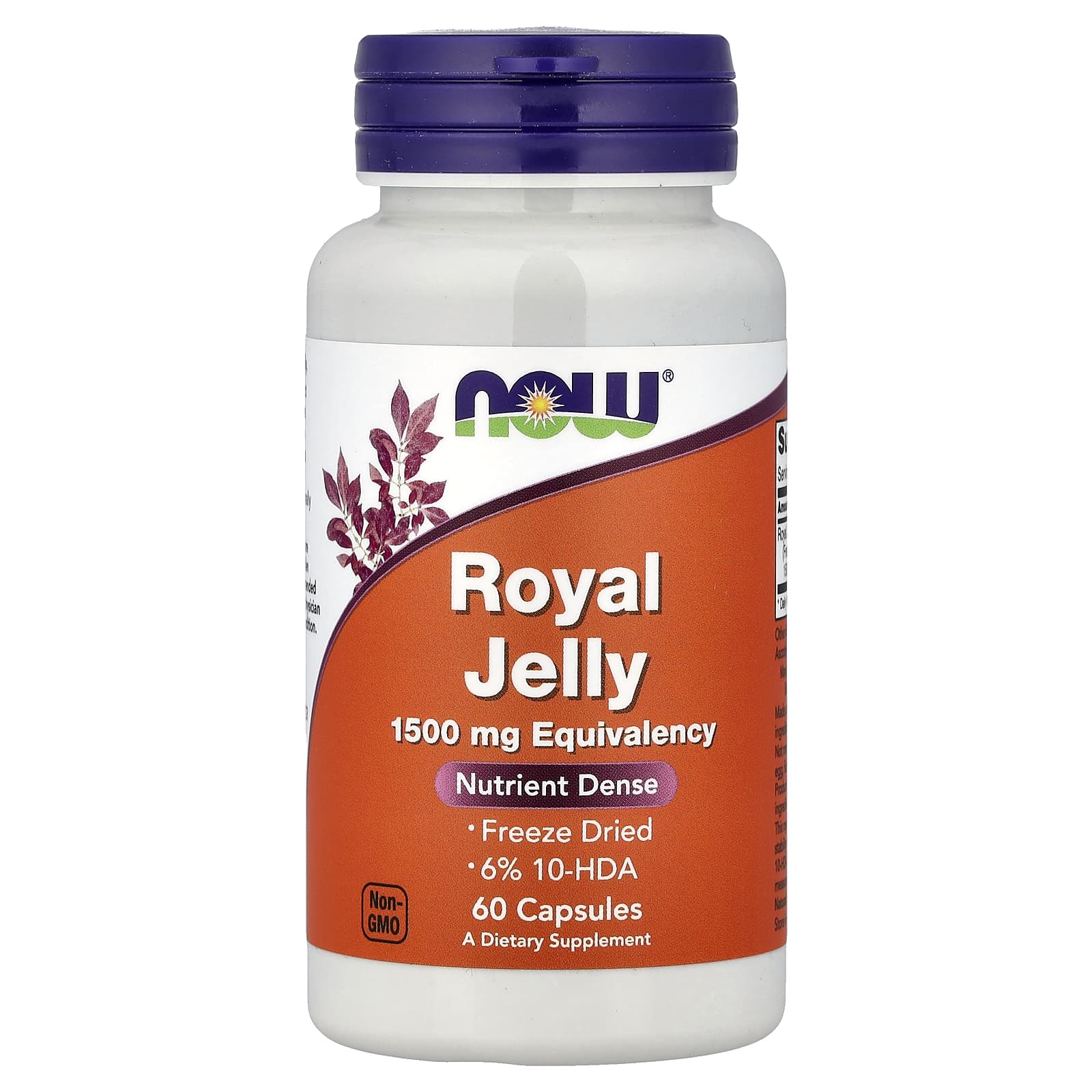 NOW Foods Royal Jelly lagringsinstruktioner