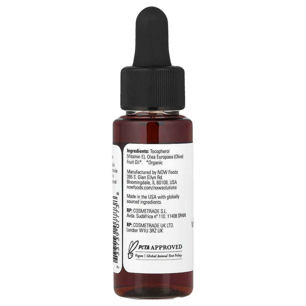 Vitamin E Oil 23 000IU flaska närbild