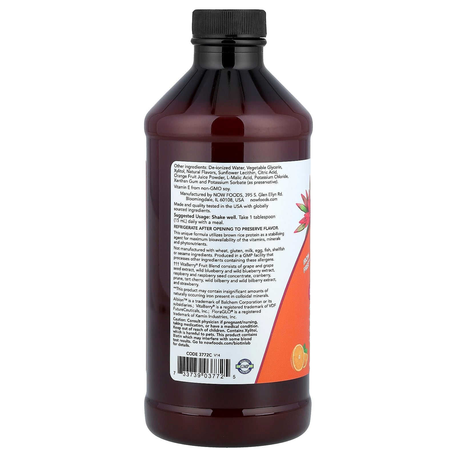 NOW Foods - Flydende Multivitamin - 473ml