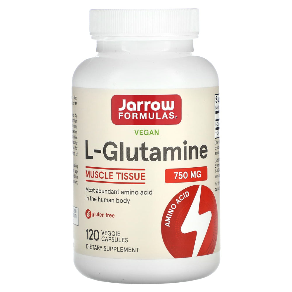 L-Glutamine 750 mg baksida näringsfakta
