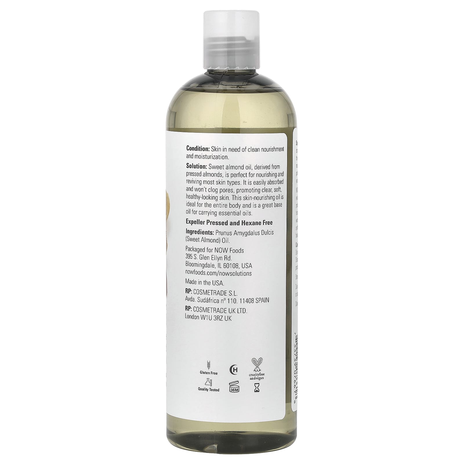 NOW Foods - Makea Manteliöljy