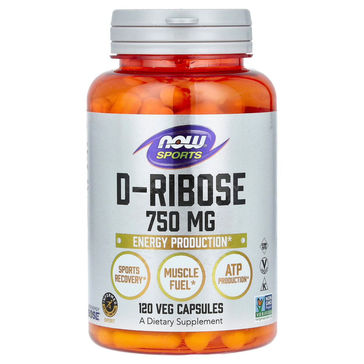 NOW Foods - D-Ribose - Energi Støtte