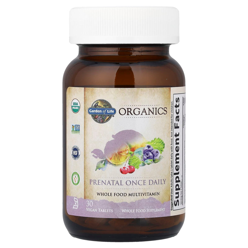 mykind Organics Prenatal Once Daily ingredienslista