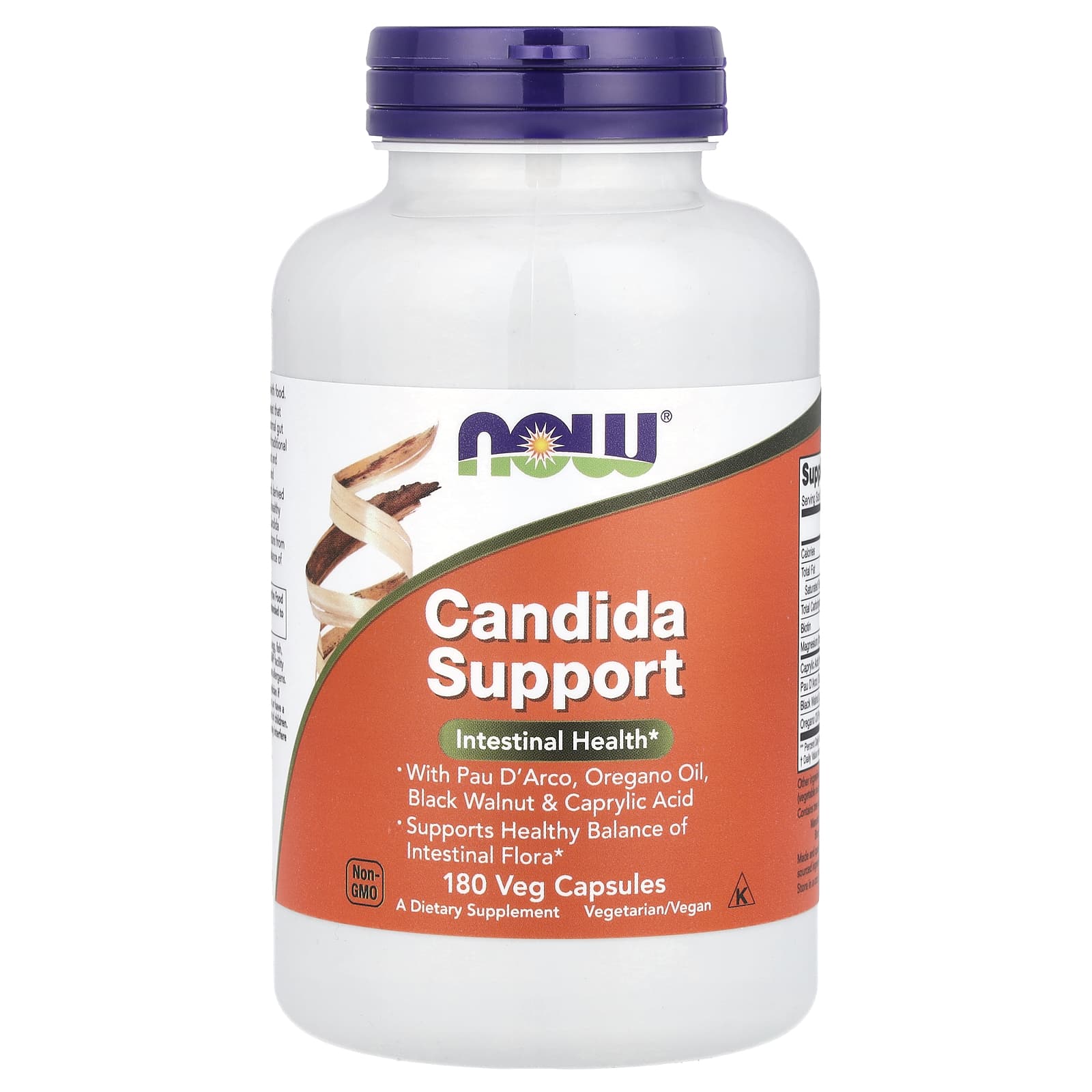 Now Foods Candida Support näringsfakta