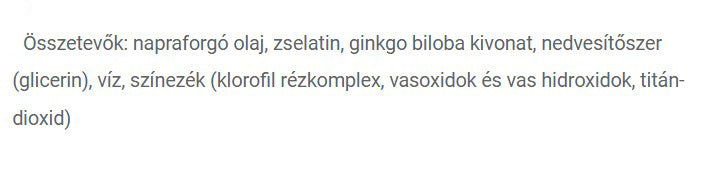 Jutavit - Ginkgo Biloba Forte 80mg Sgels
