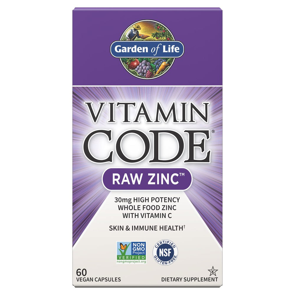Vitamin Code Raw Zink 30 mg framsida