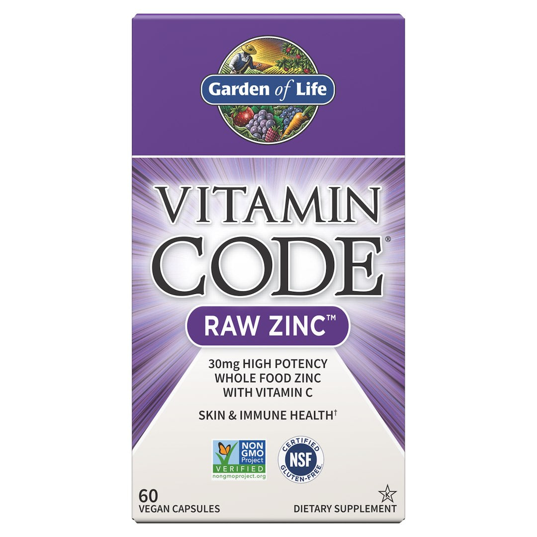 Garden Of Life - Vitamin Code Raw Zinc - 60 Vcaps