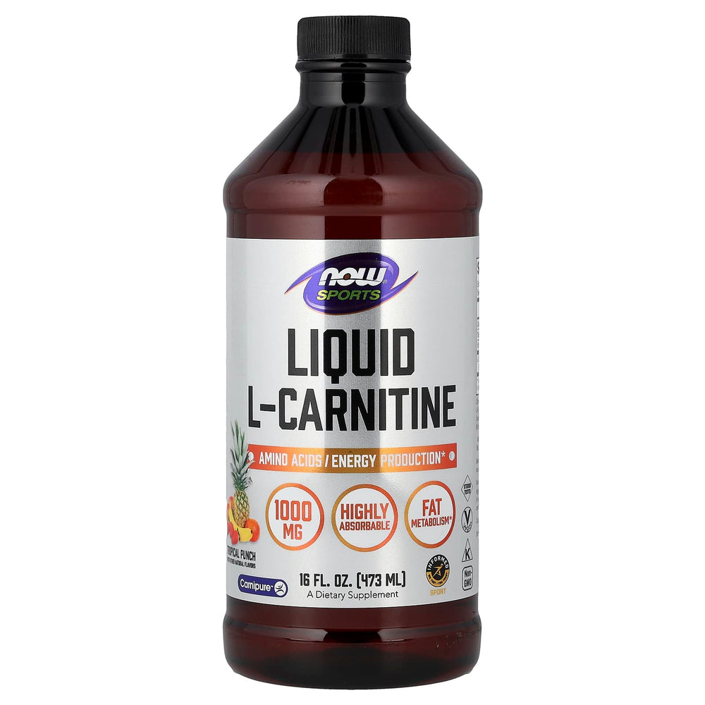 L-Karnitin Liquid 1000mg baksida näringsfakta