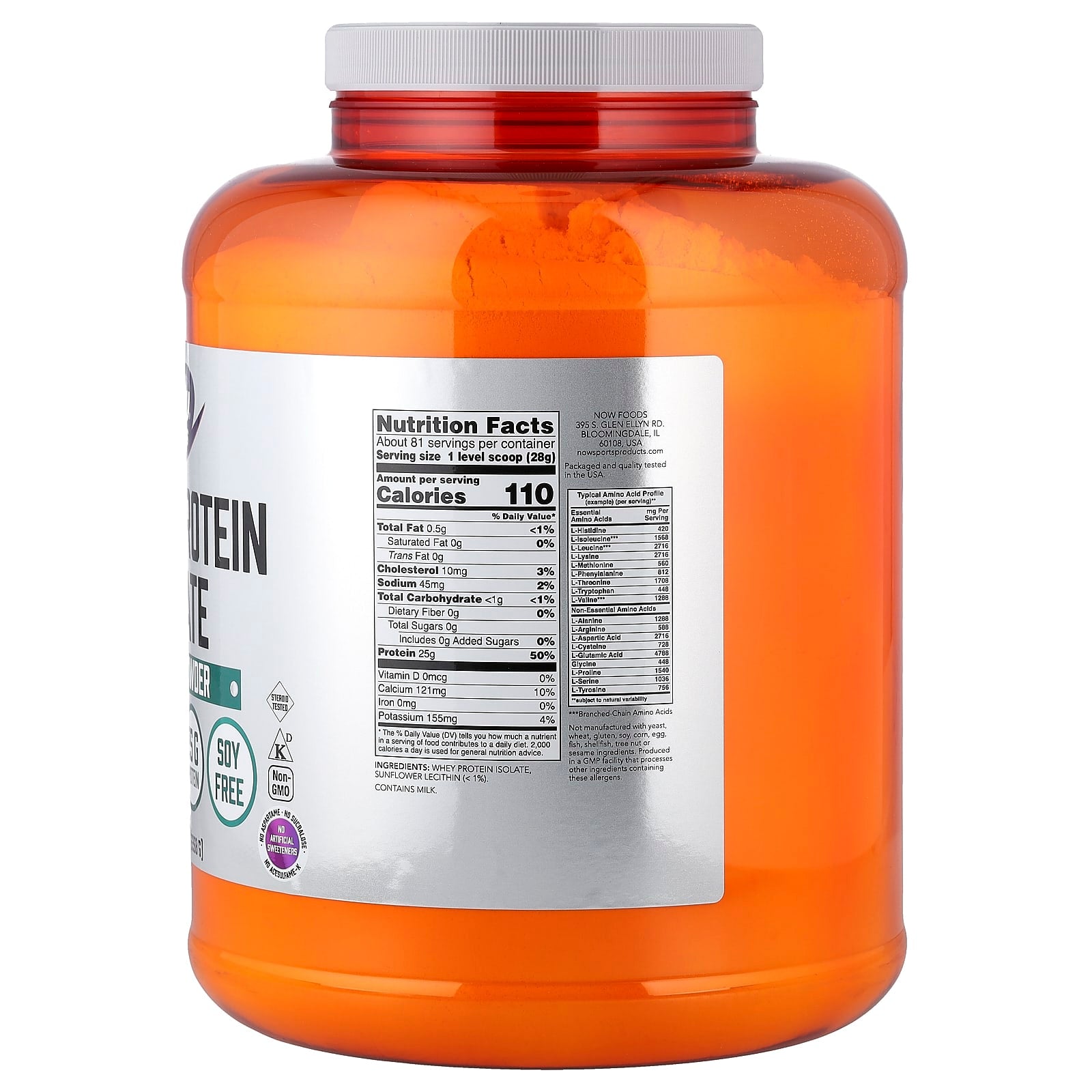 NOW Foods - Whey Protein Isolate