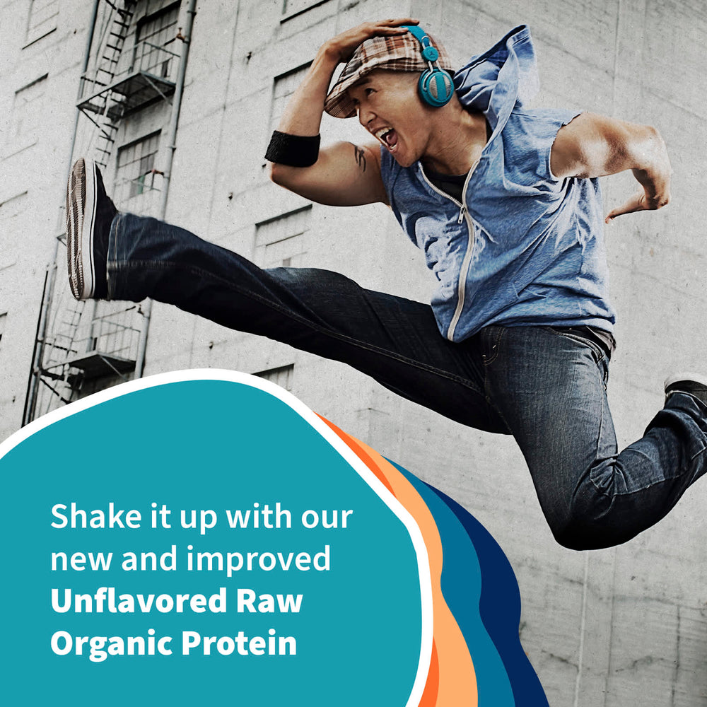 RAW Organic Protein pulver konsistens