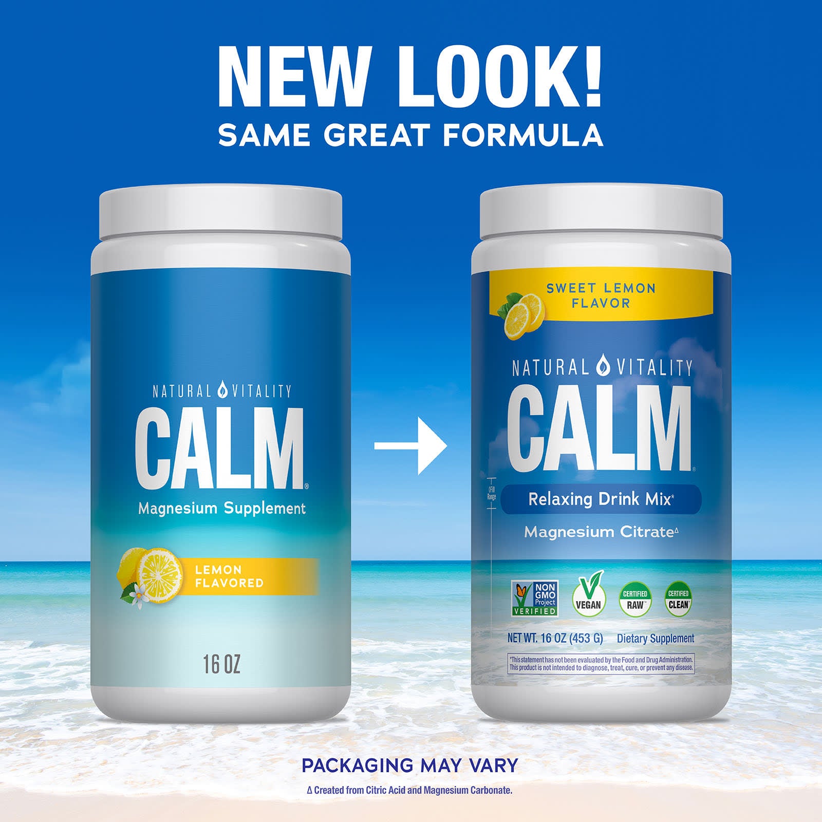 Natural Vitality - Calm Relaxing Drink Mix