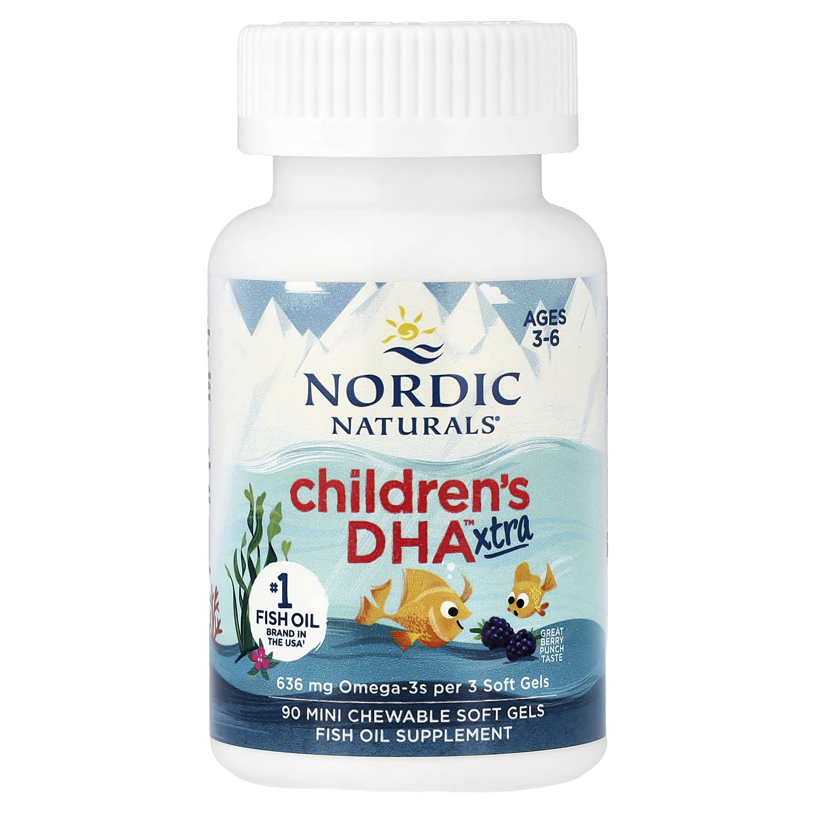 Children's DHA Xtra innehållsöversikt