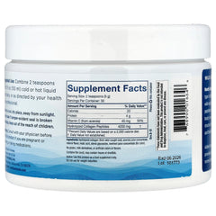 Marine Collagen – Jordgubb ingredienser etikett