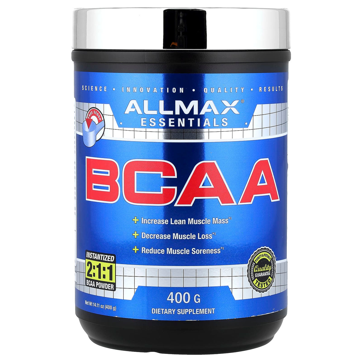 Allmax - BCAA 2:1:1 Pulver 400g