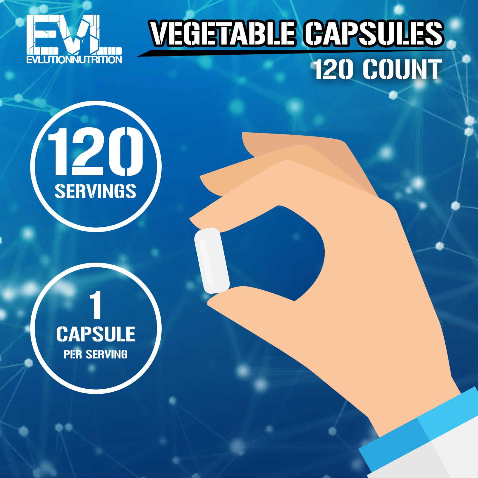 EVLution Nutrition - L-Carnitine 500 - 120 Caps