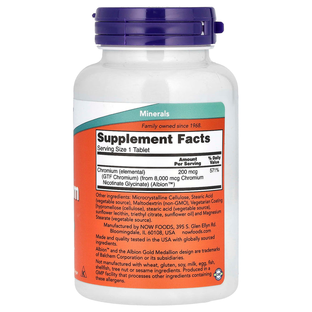GTF Chromium dosering information