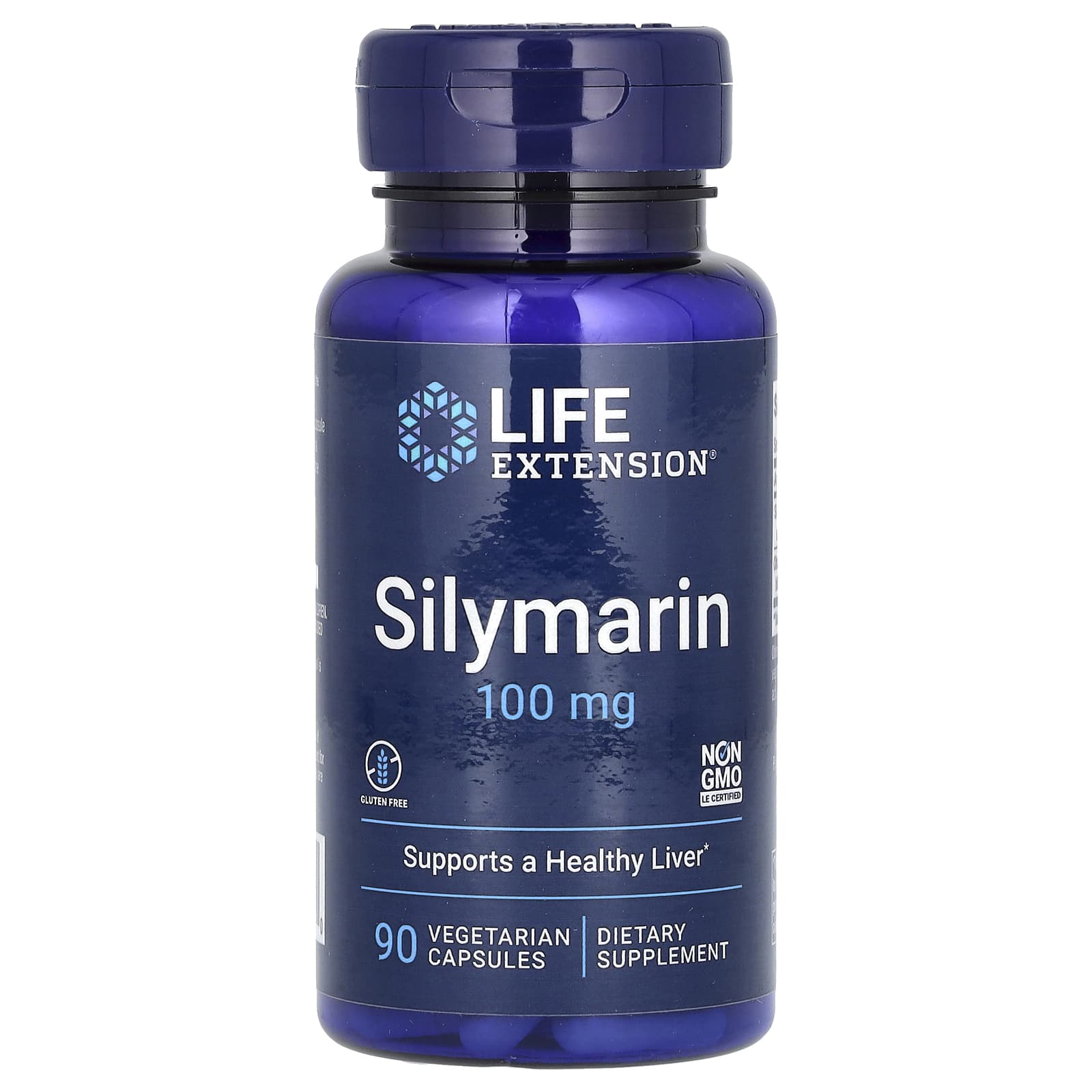 Life Extension Silymarin baksida