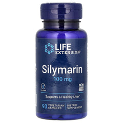 Life Extension Silymarin baksida