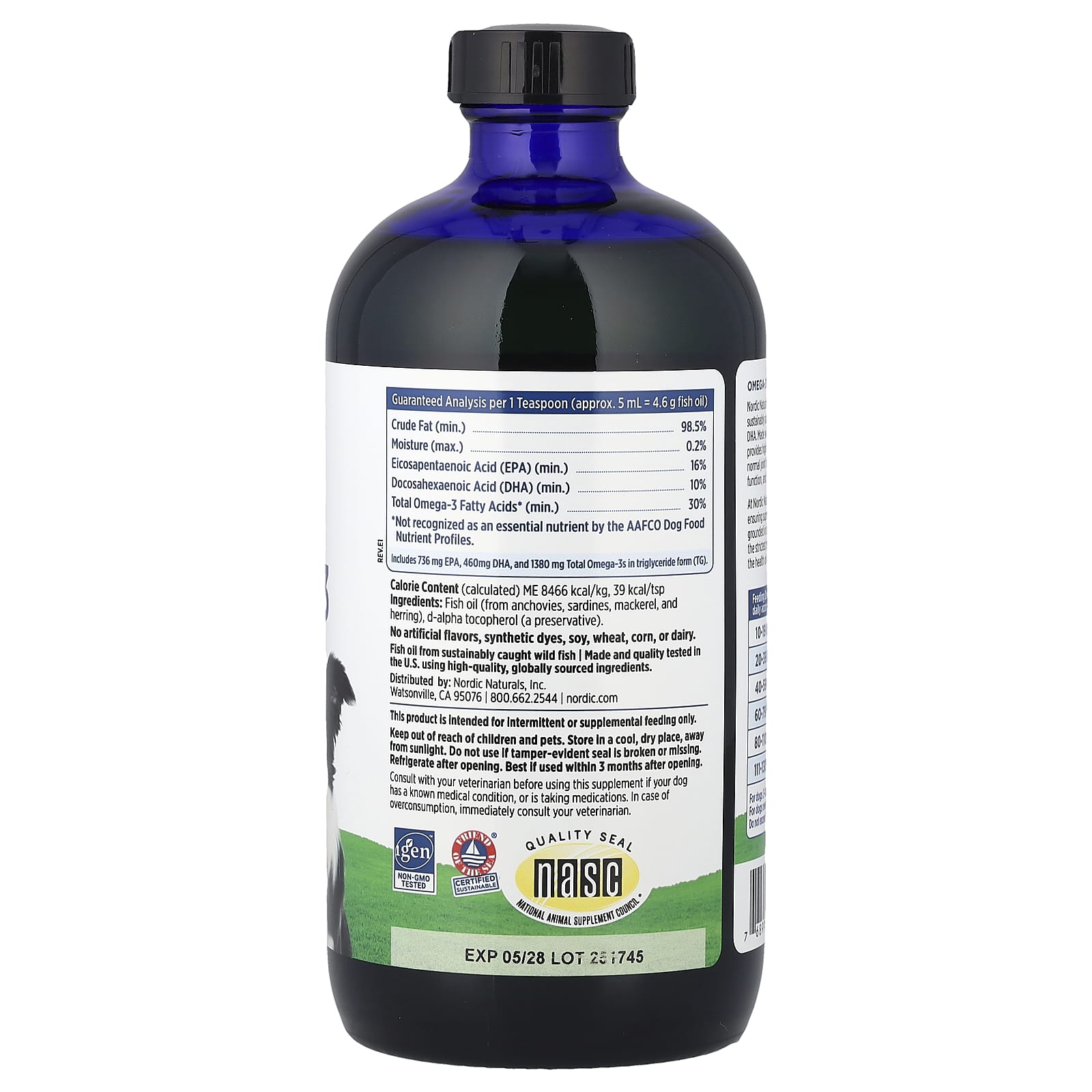 Nordic Naturals - Omega-3 Dyr