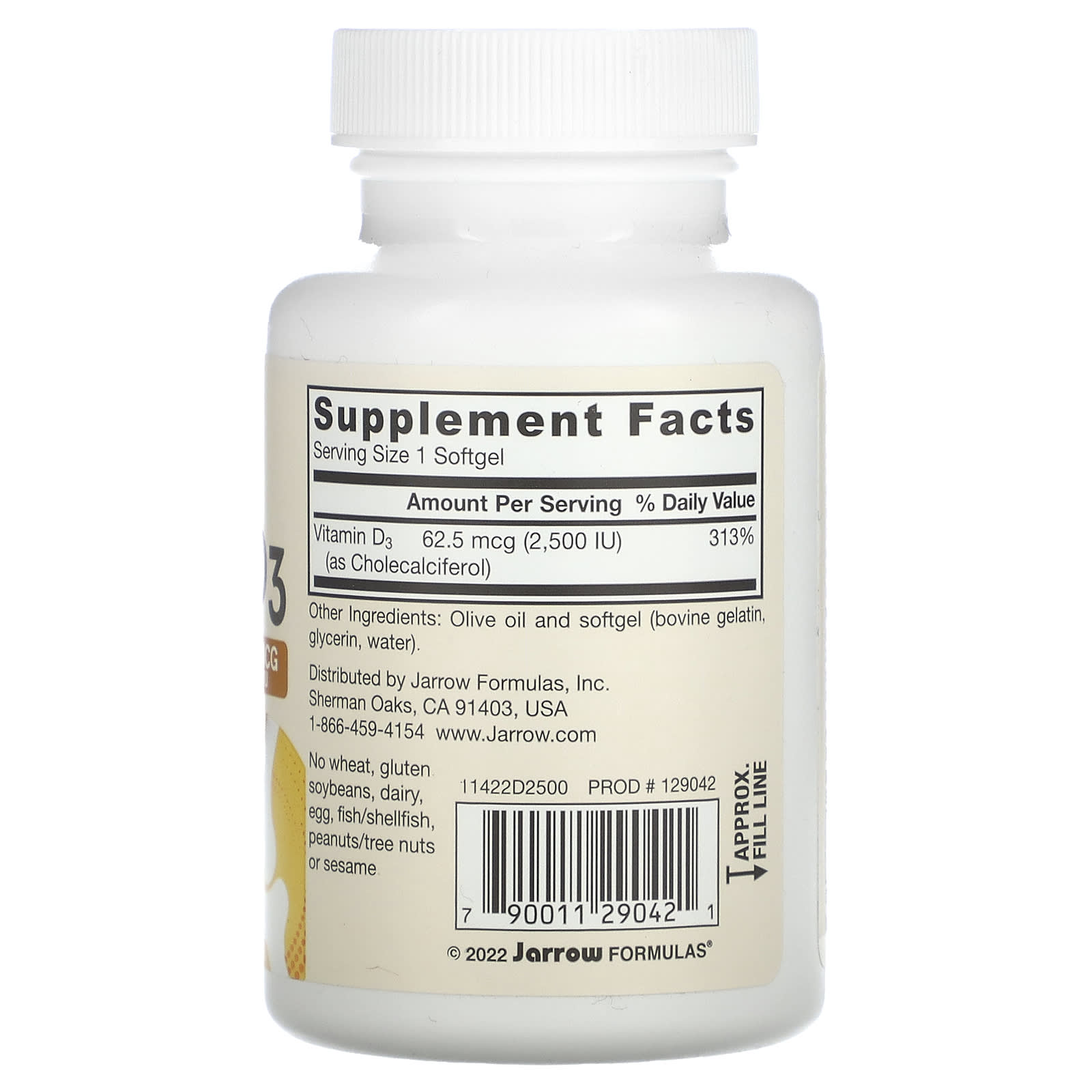 Jarrow Formulas - Vitamin D3