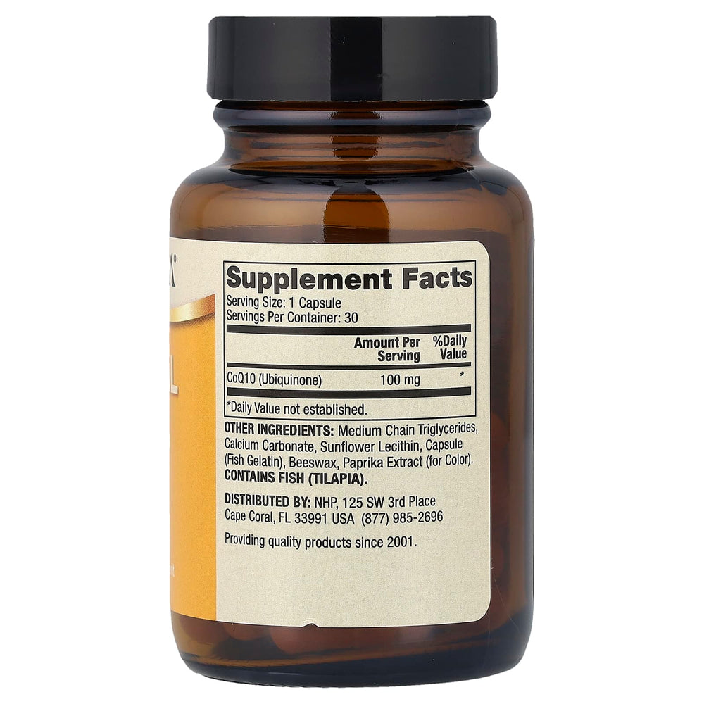 Liposomal CoQ10 – 100 mg ingredienser