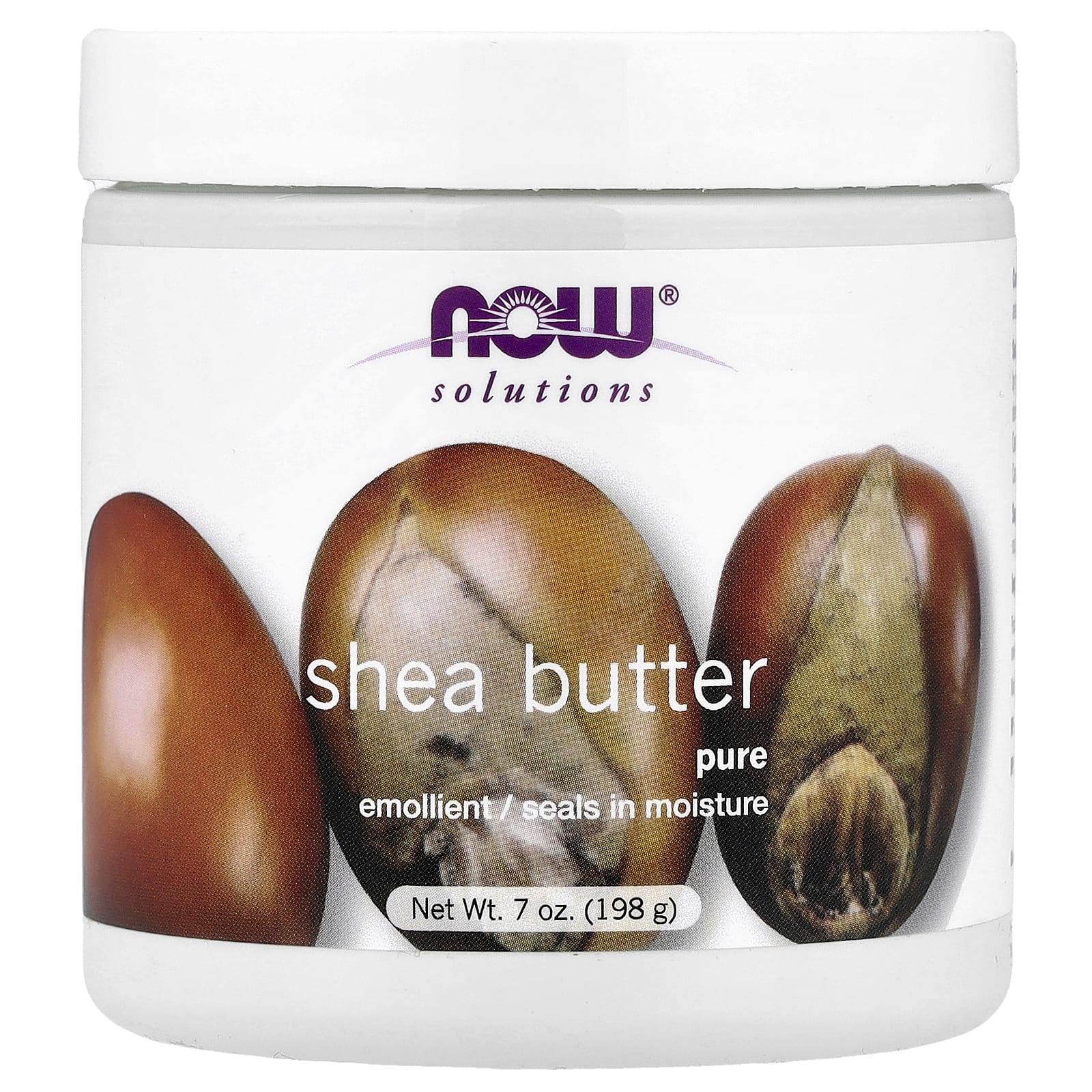 Shea Butter baksida med näringsinformation