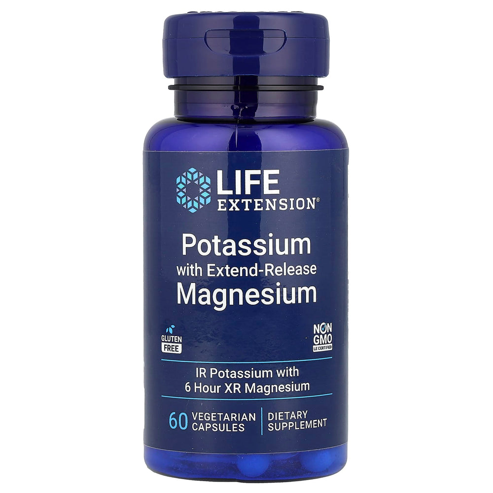 Kalium & Magnesium – Fördröjd Frisättning 30 tabletter framsida