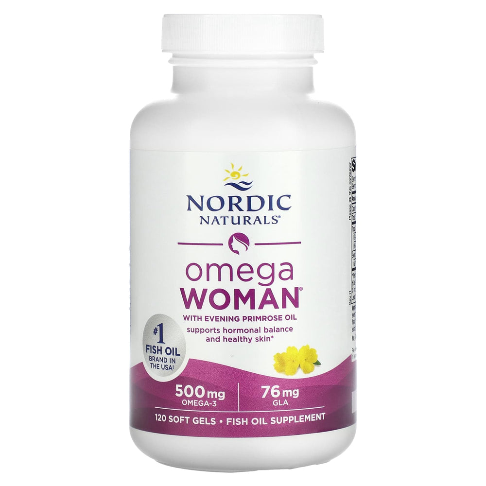 Omega Woman öppen förpackning med kapslar
