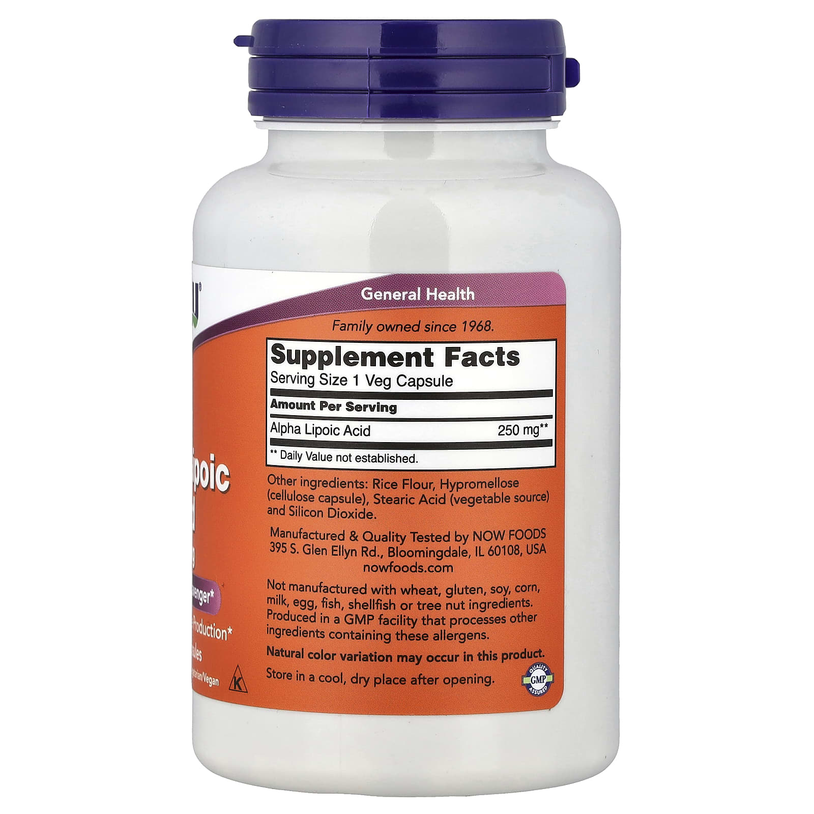 NOW Foods - Alpha Lipoic Acid