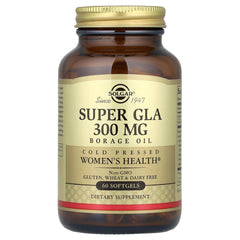 Solgar Super Starflower Oil ingredienser etikett