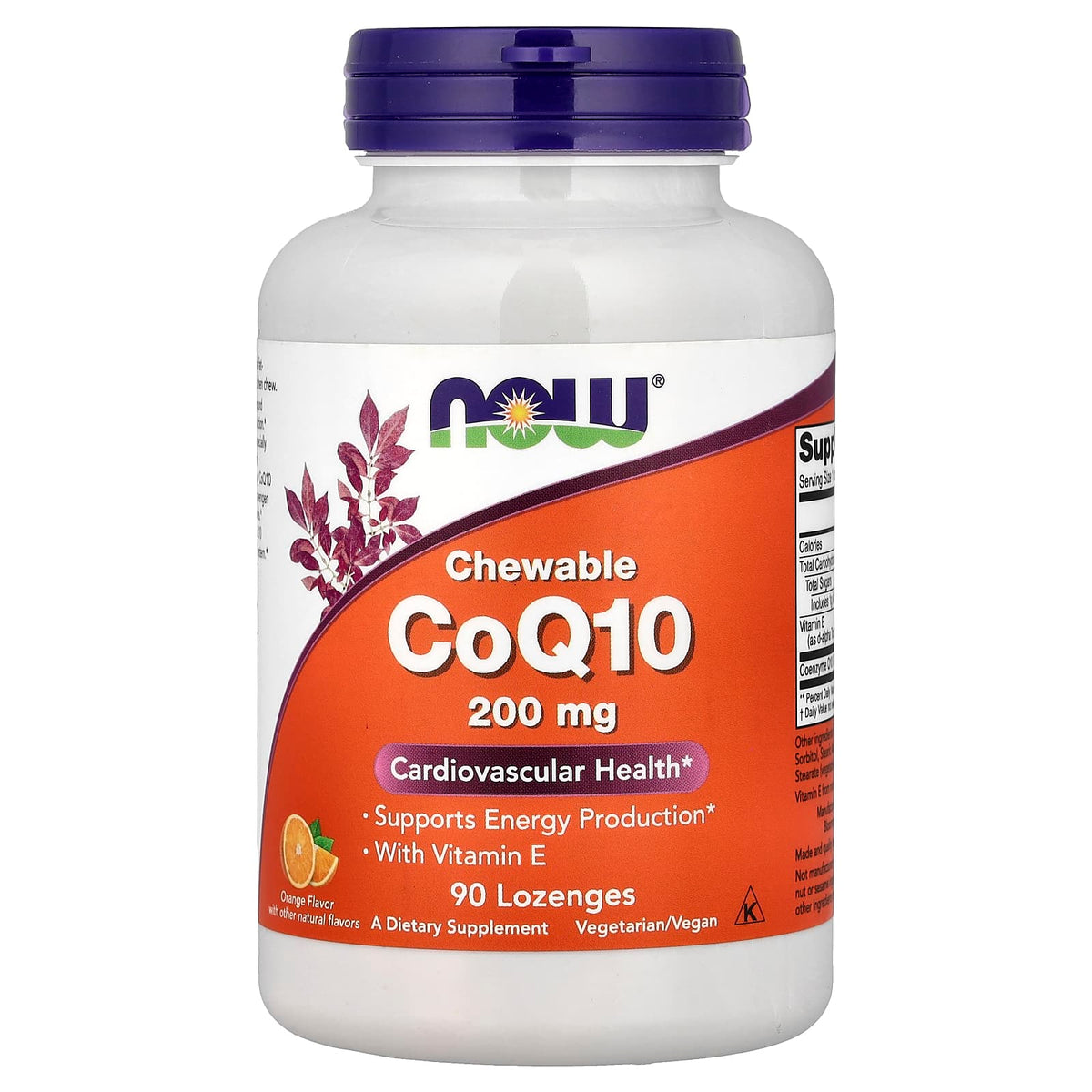 NOW Foods - CoQ10 Med Lecithin & Vitamin E