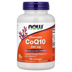 NOW Foods - CoQ10 Med Lecithin & Vitamin E