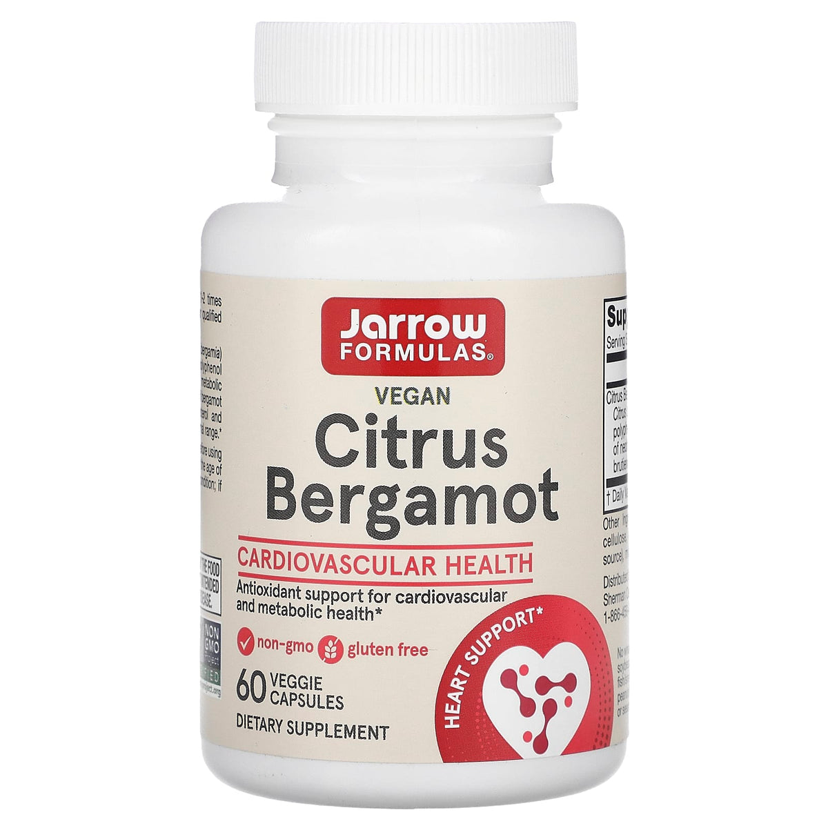 Jarrow Formulas - Sitruuna Bergamotti - 60 Vcaps