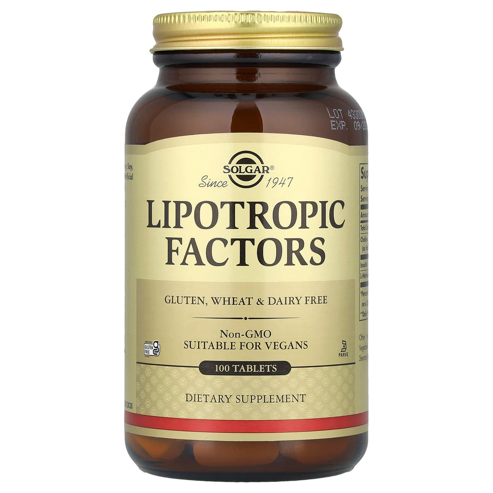 Solgar Lipotropic Factors ingredienser lista
