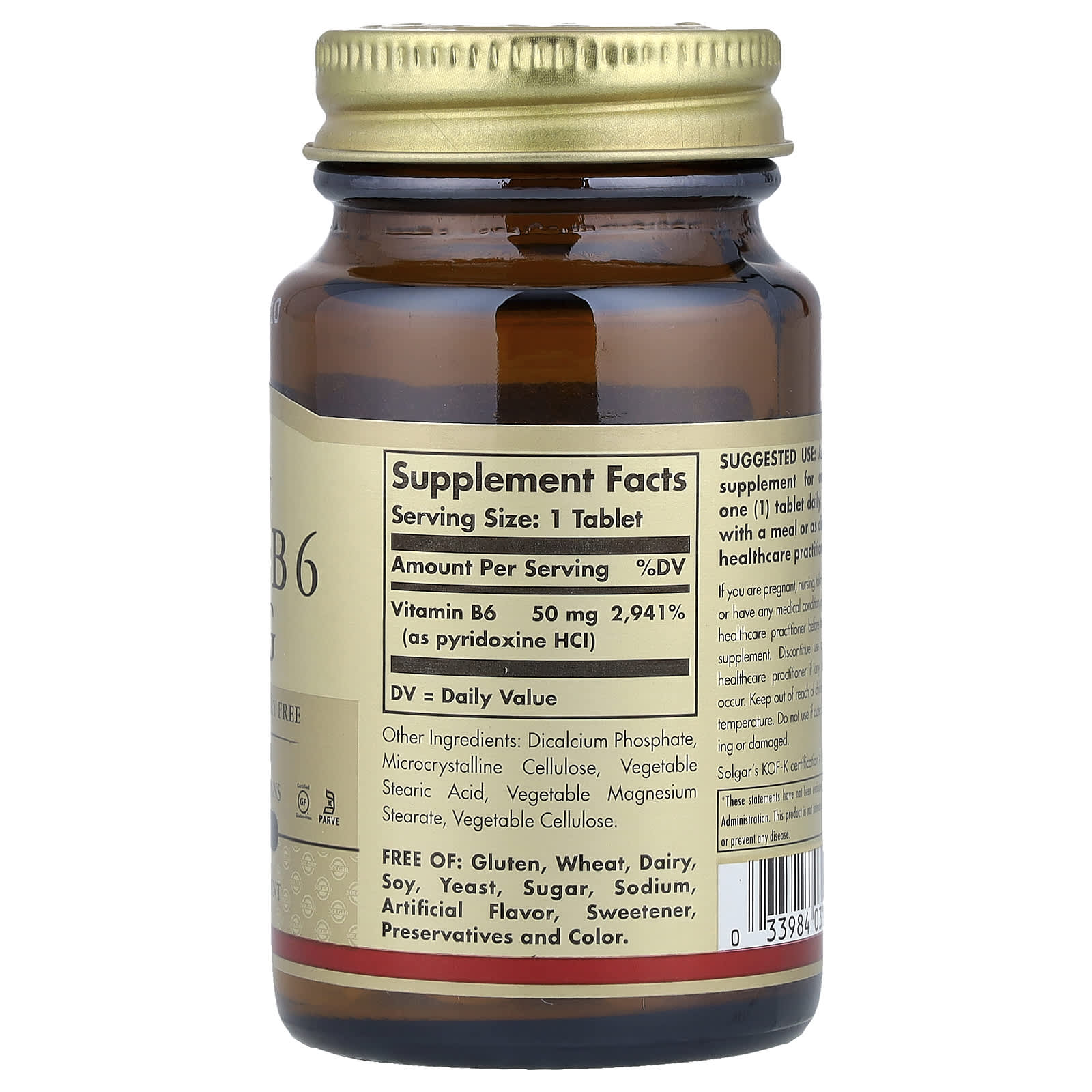 Solgar - Vitamin B6