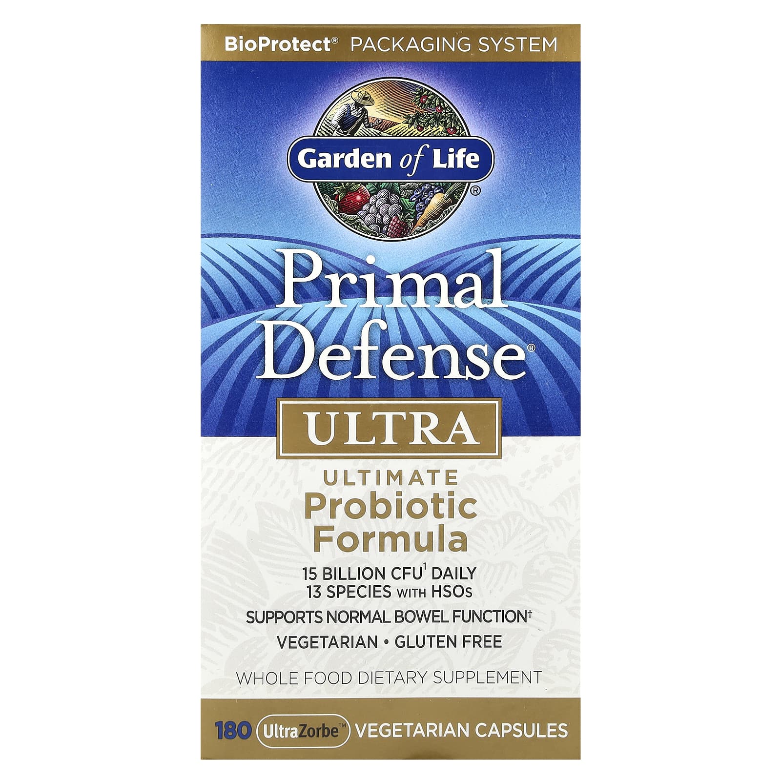 Primal Defense Ultra – Probiotisk Formula framsida