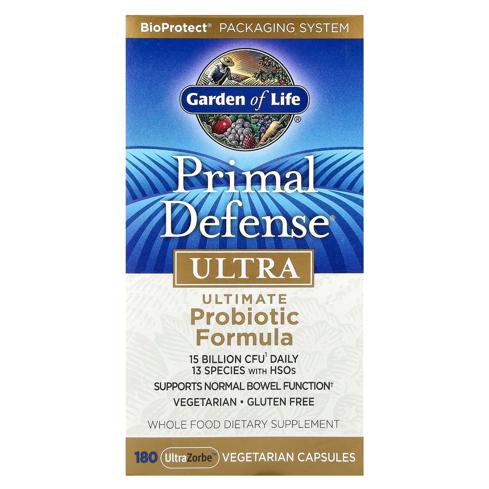 Primal Defense Ultra – Probiotisk Formula framsida