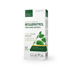Medica Herbs - Resveratrol (Japanese Knotweed) 500mg, 60 Caps