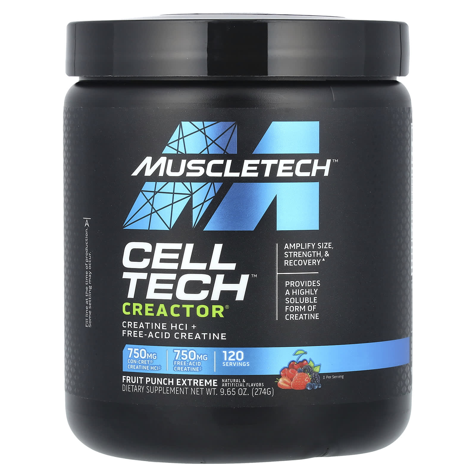 MuscleTech Cell-Tech Creactor 274g framsida
