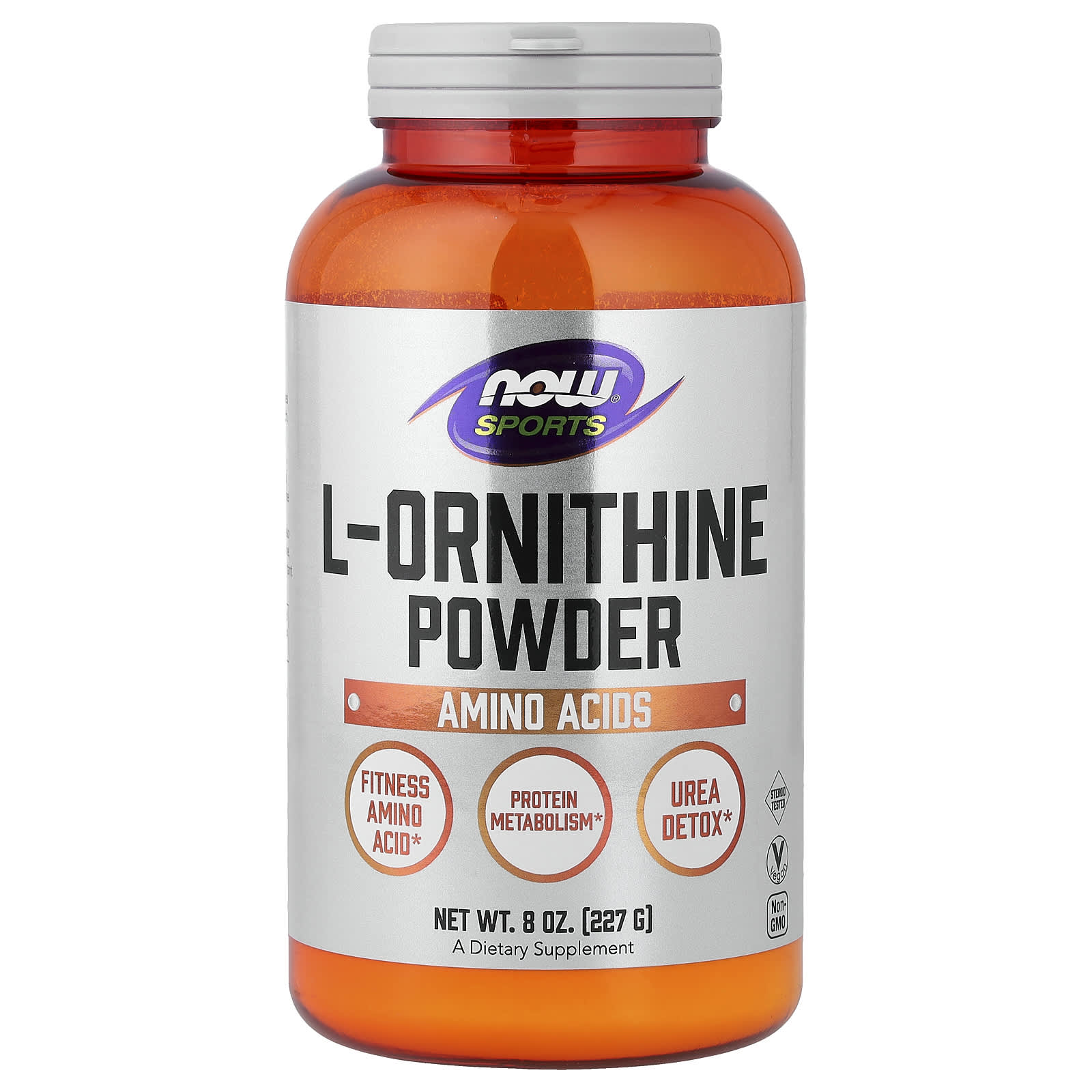 L-Ornithin Aminosyrapulver 780 mg framsida