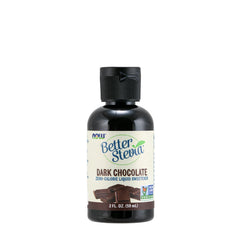 NOW Foods - Better Stevia Liquid, Dark Chocolate - 59ml